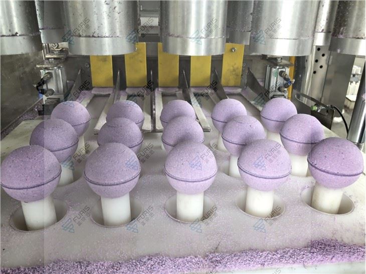 Safe Reliable Automatic Bath Salt Ball Press Ball Pressing Machine Bath Shower Bomb Machine For Sale